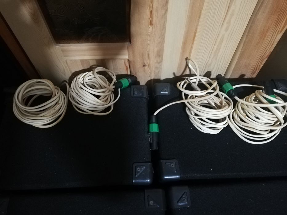 Колонки, советские динамики 4А-32 в деревянном коробе 4 шт