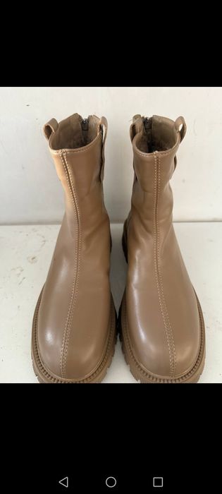 зимный женские ботинка