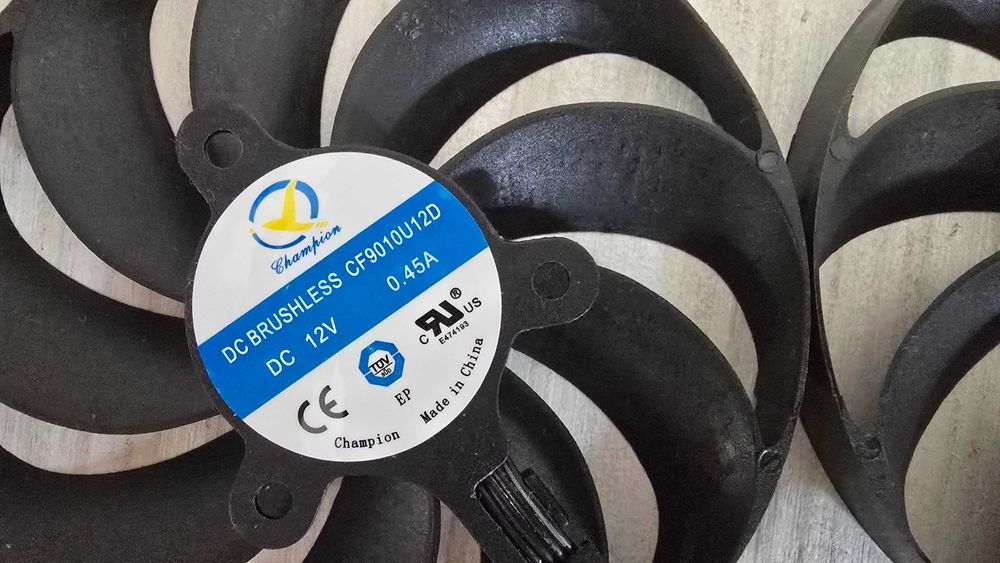 Set ventilatoare GPU Asus TUF RTX 3070, RTX 3080 si RTX 3090