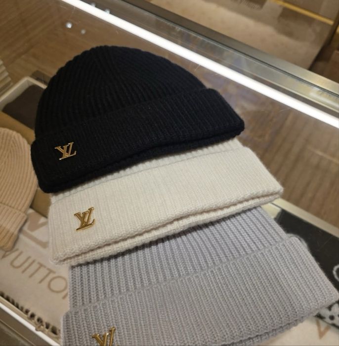 Căciulă LV Spark Beanie – Neagră, Cașmir