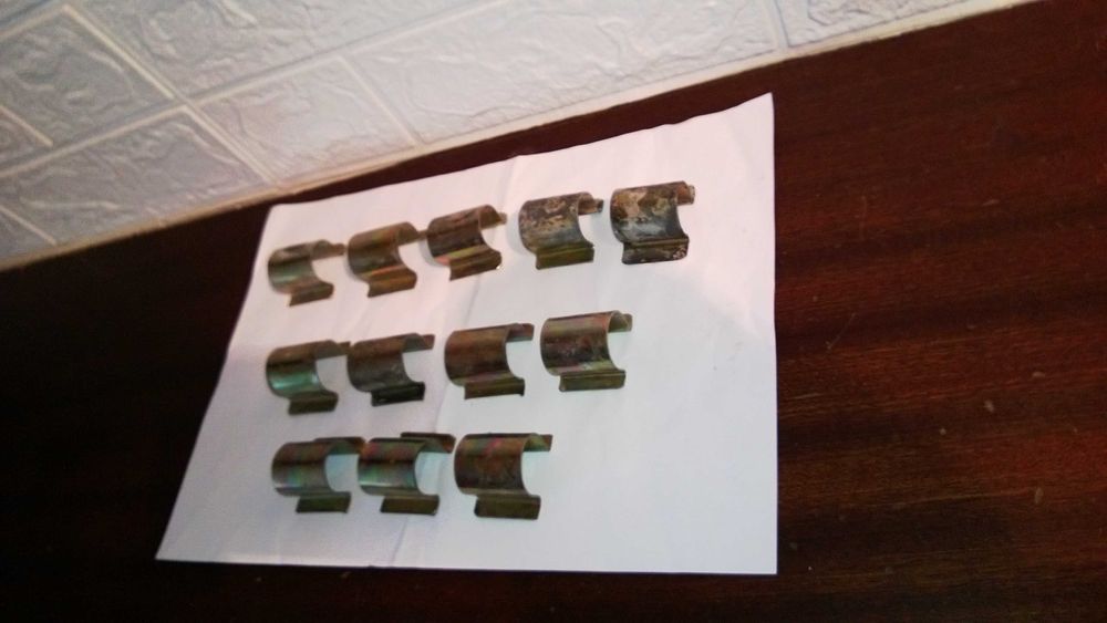 PVC полутръби за оранжерия и клипси /щипки/