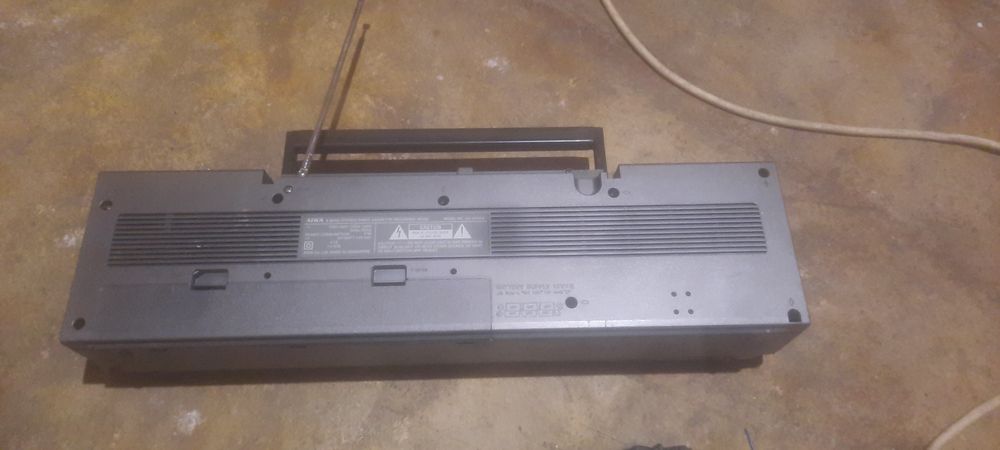 Casetofon  AIWA CS-W300K fabricație ani 1980