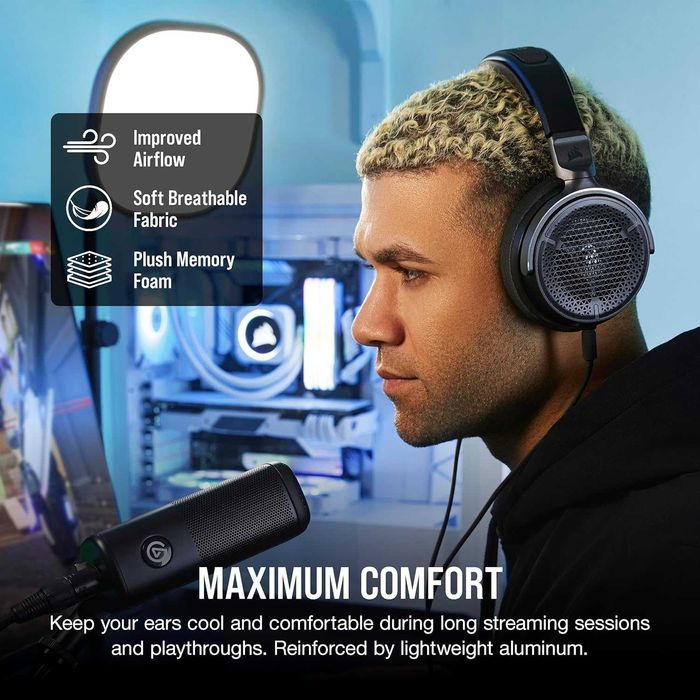 Casti Corsair microfon VIRTUOSO PRO, Gaming/Streaming, Negru,sigilat