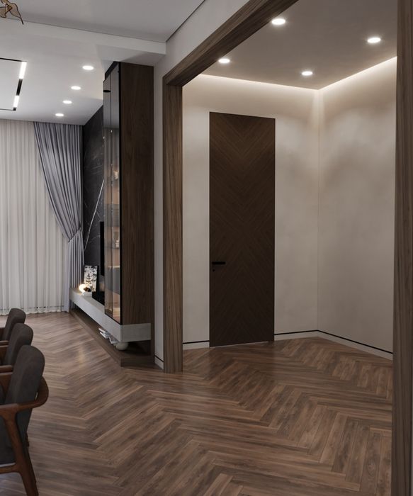 гипсокартонные работы Бамбуковый панели