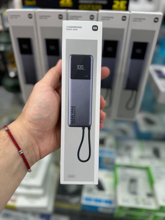 Redmi Power Bank 165W 10000 мАч мощность и стиль в кармане!