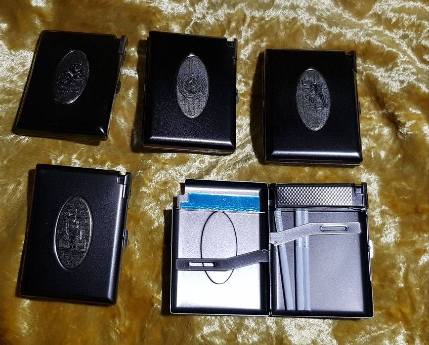 Портсигар с зажигалкой