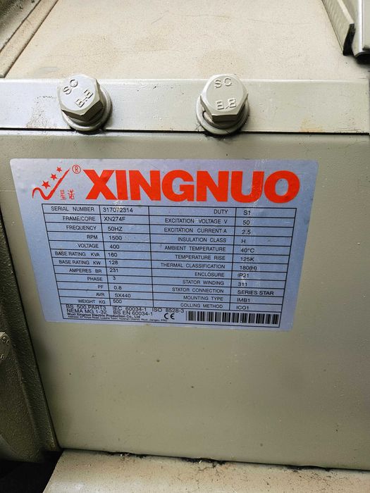 Трифазен дизелов генератор 160 KVA