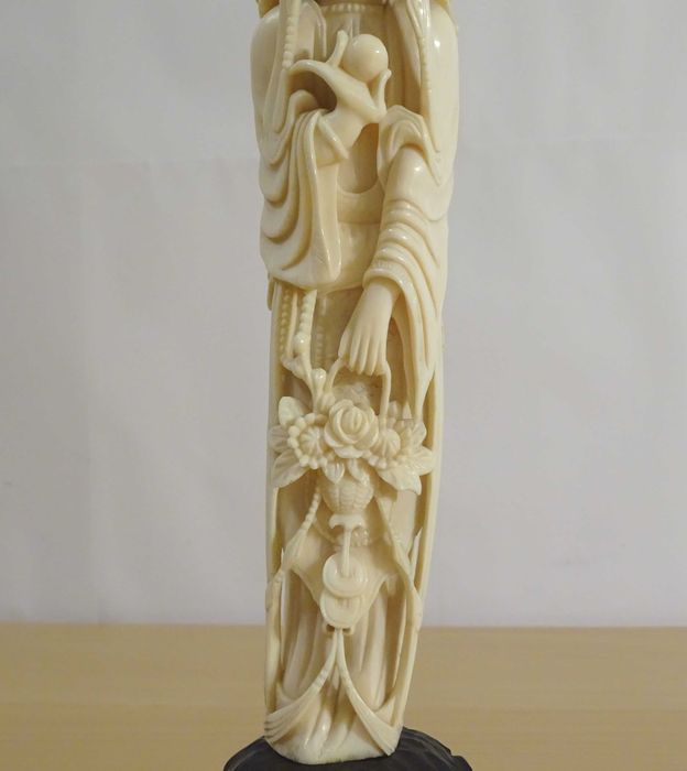 Statueta asiatica Feng shui sculptata manual - RARITATE