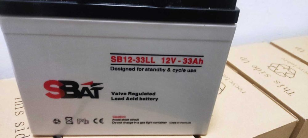 Акумулатор тягов-гелов 33ah