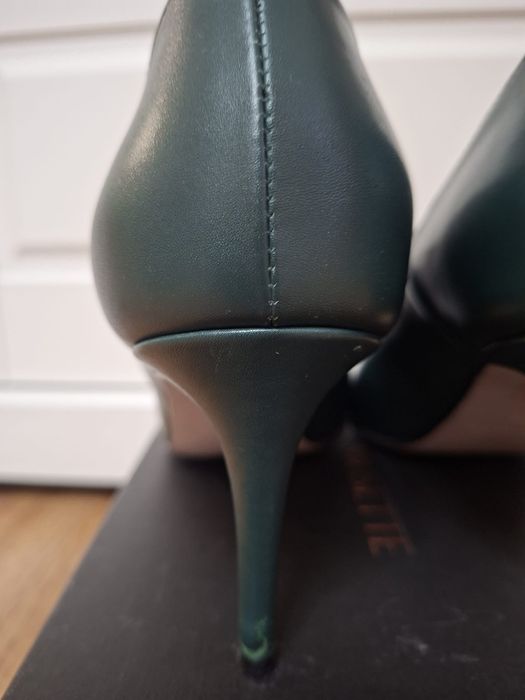 Pantofi stiletto Musette, mărimea 38, model Ella, piele