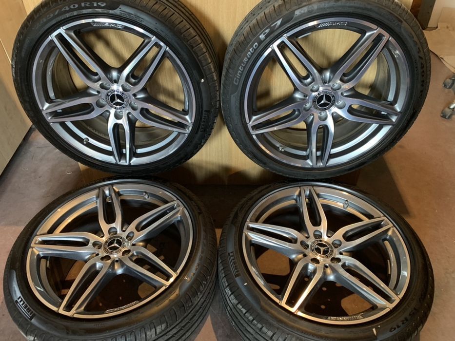 jante originale mercedes amg r19 e-class w213 noi echipate vara noi