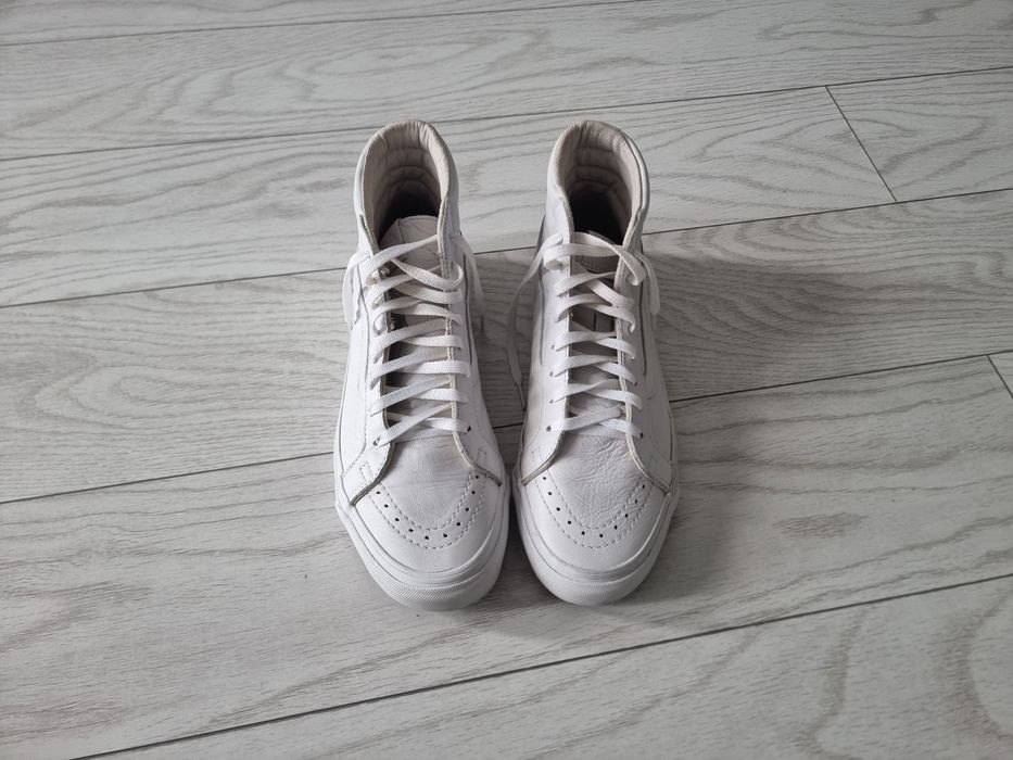 Vans albi - marimea 42.5
