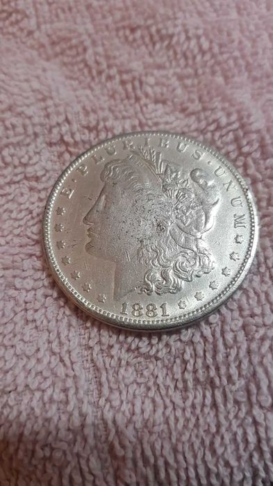 1881-CC Morgan Silver Dollar PCGS MS-65