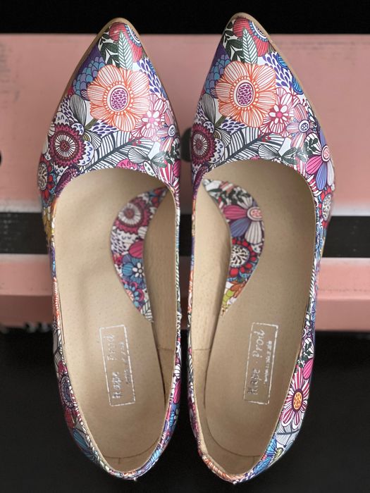 Stiletto piele naturală