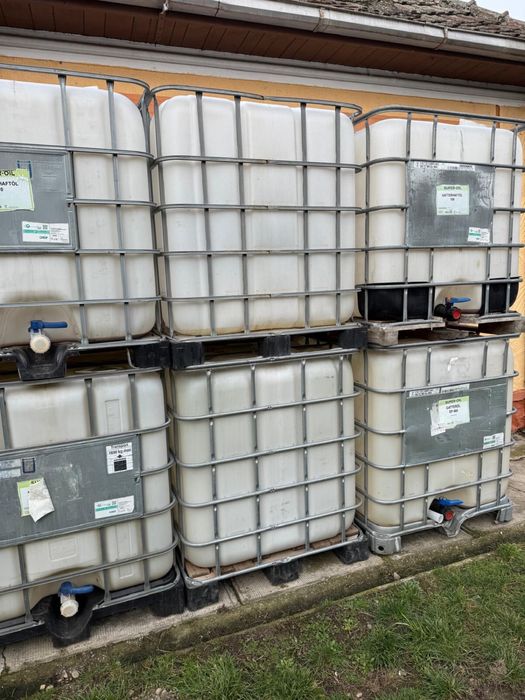 Vând Bazine, Butoaie, Cubitainere, IBC, Bidoane 1000L