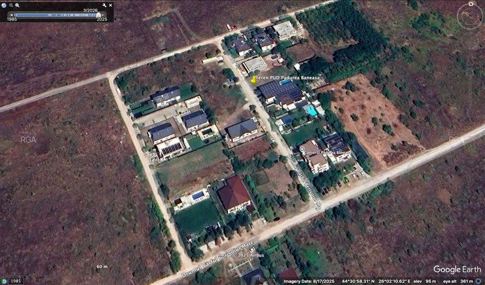 Teren 800 mp Băneasa – PUD aprobat – Construiești imediat