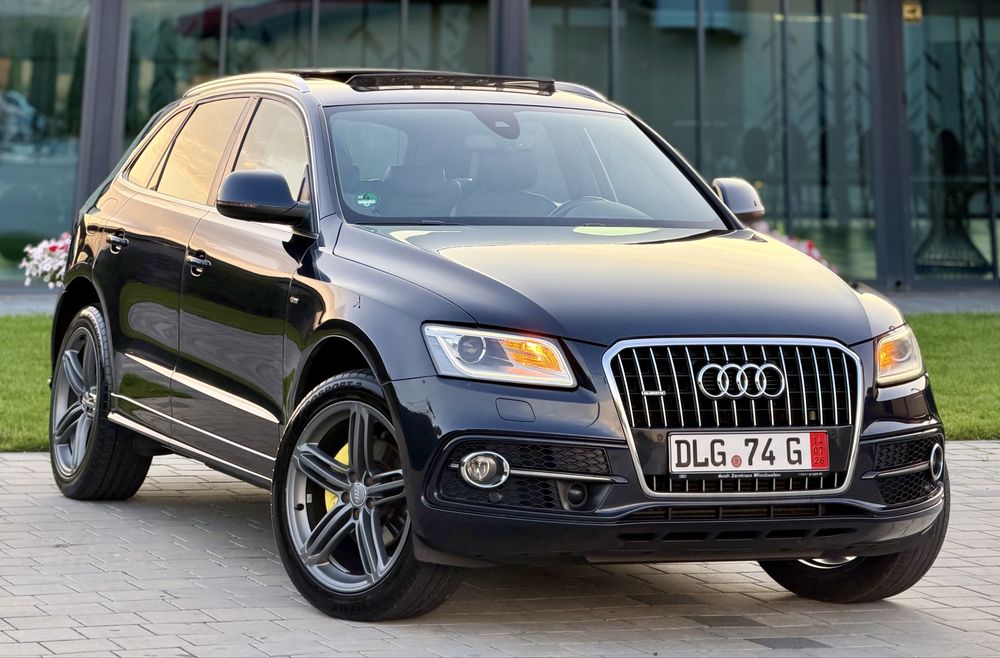 AUDI Q5 /3x S-line/ 2.0 TDI 177CP Quattro/Distronic/Lanne Asisst/Drive Select/Pano/Keyless/Entry/Goo/JanteR20