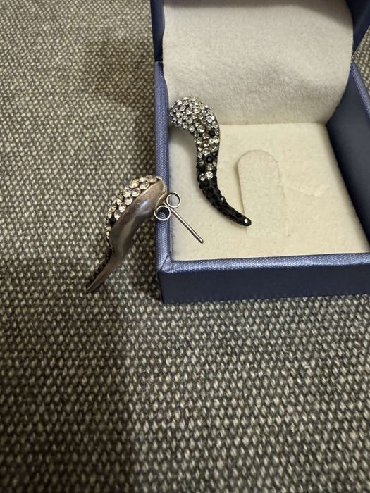 Красиви сребърни обеци