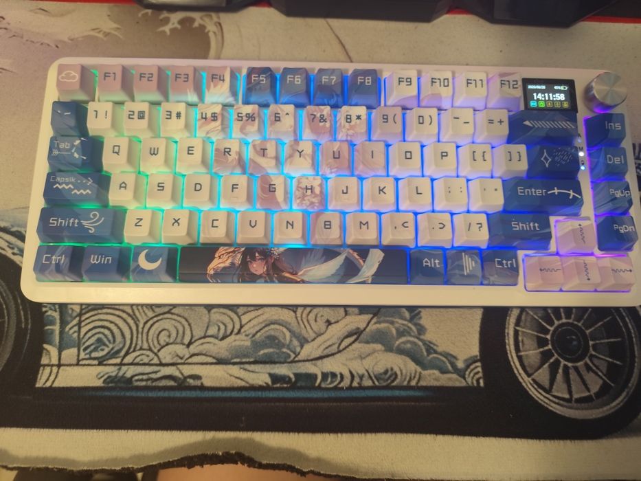 Tastatură Mecanică Gaming Redragon Flekact Pro Custom RGB