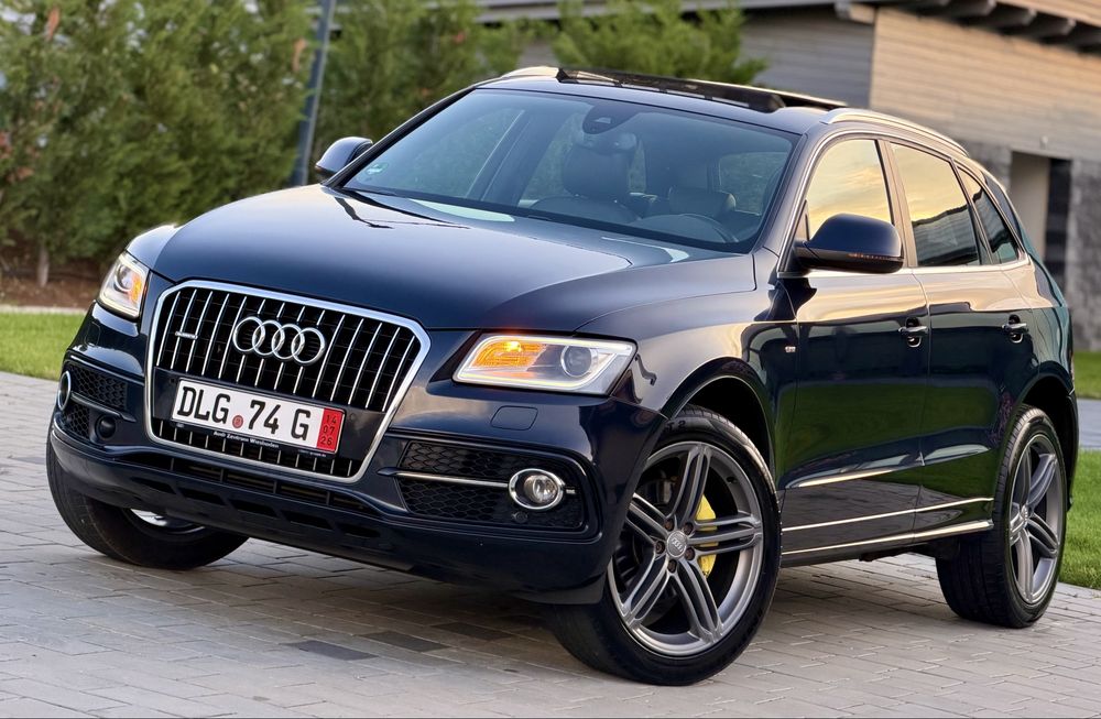 AUDI Q5 /3x S-line/ 2.0 TDI 177CP Quattro/Distronic/Lanne Asisst/Drive Select/Pano/Keyless/Entry/Goo/JanteR20