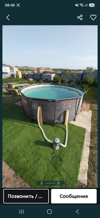 Срочно продам бассейн каркасный 305×100