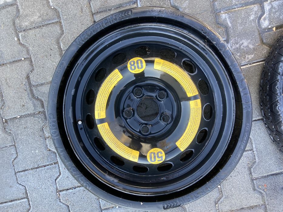 ПАТЕРИЦА-резервна бандажна джанта с гума VW TOUAREG R5