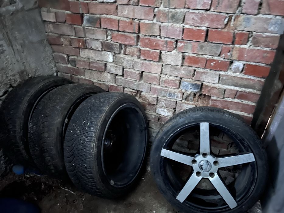 Гуми с джанти Vosen 5x120 18-ки Гумите са като нови okоло 1500km