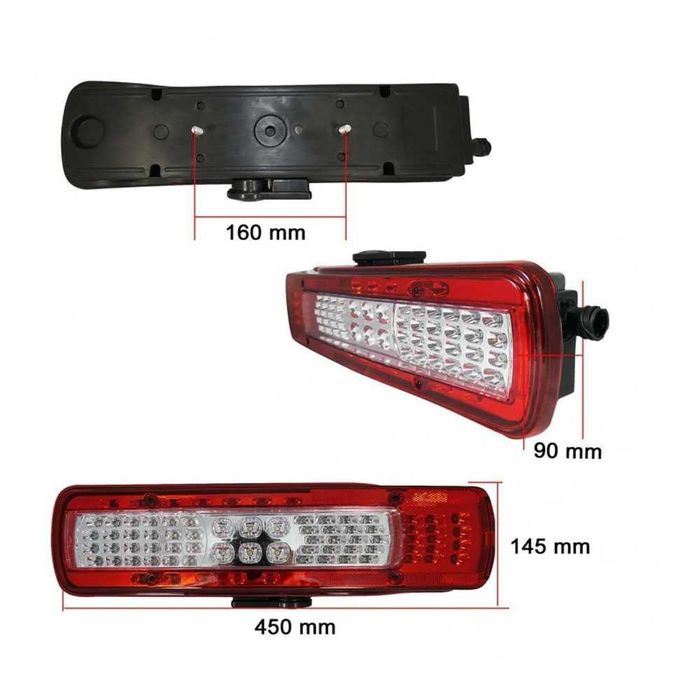 Комплект LED Диодни Стопове за Камион Volvo FH4 2013 Година