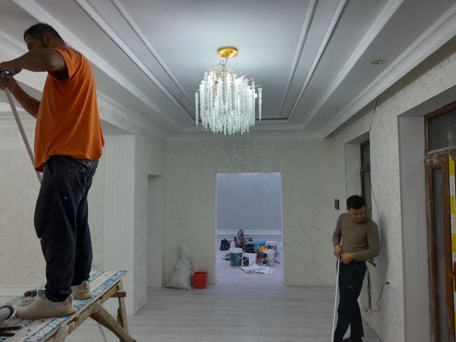 Под ключ ремонт квартир. Ремонт барча турдаги