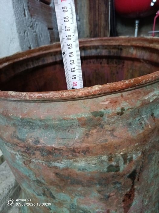 Продавам меден казан 150 л.