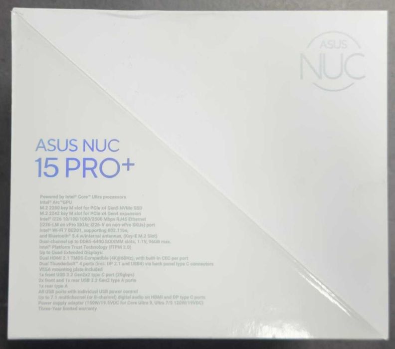 Asus NUC 15 Pro Plus [#10022#]