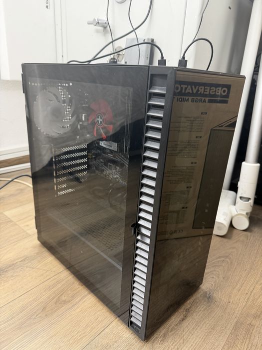 Pc ryzen 7 5700G, 32gb ram +monitor msi la cutie+tastatura si mouse cod unic 4841