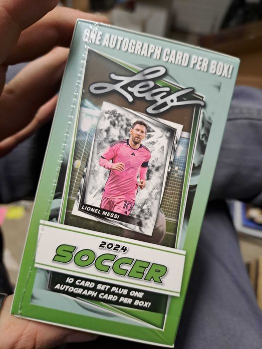 2024 Leaf Soccer Blaster box - Кутия с ГАРАНТИРАН автограф!!