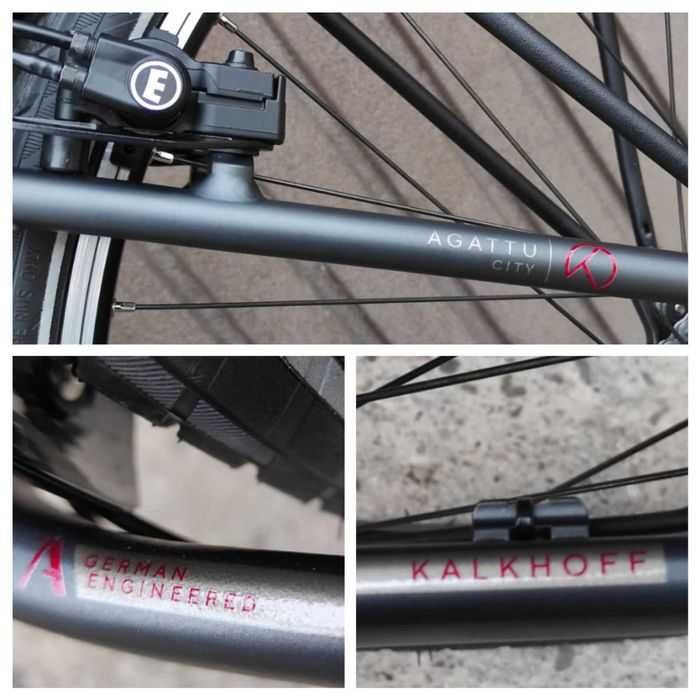 Електрически алуминиев велосипед Kalkhoff 28цола Bosch двигател