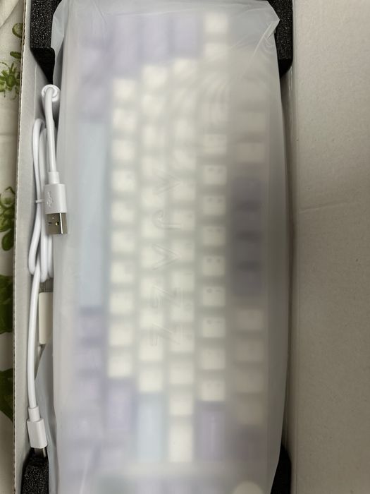 Клавиатура Ajazz AK820 Pro белый