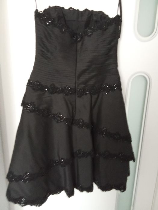 Платье корсет с открытыми плечами