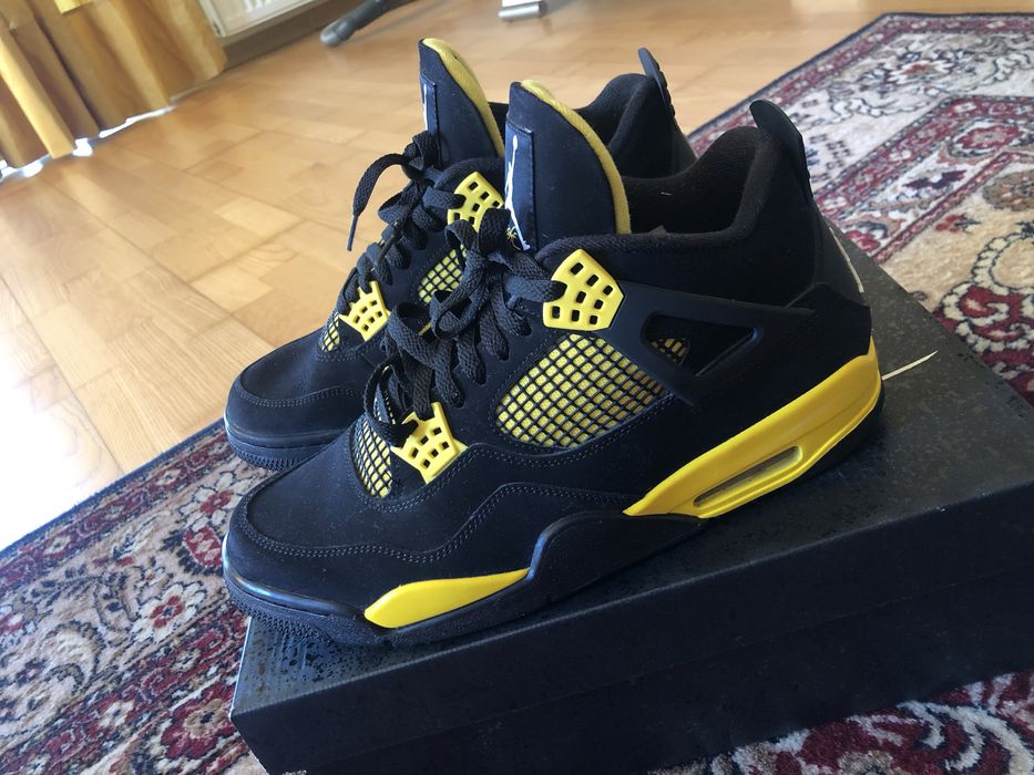 Jordan 4 Retro Yellow Thunder 45