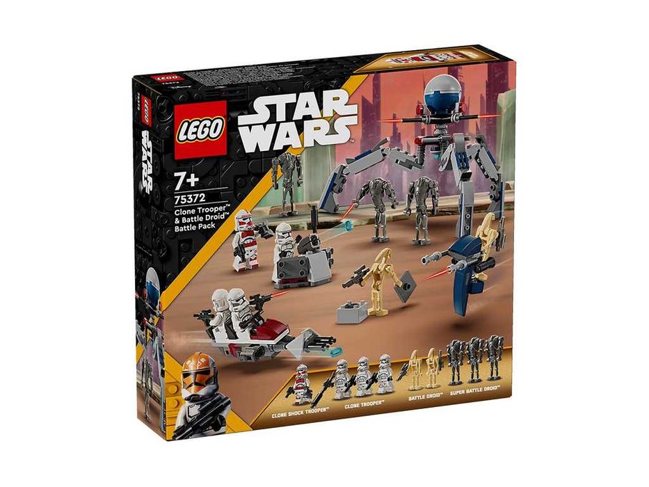 НОВИ! LEGO® Star Wars 75372 Клонинг щурмовак и боен дроид – боен пакет