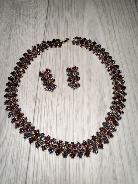 Колье, браслет, серьги