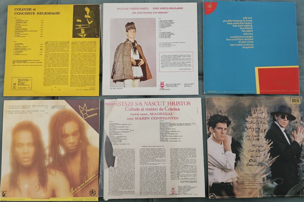 Discuri vinil LP - Muzică pop și Colinde tradiționale