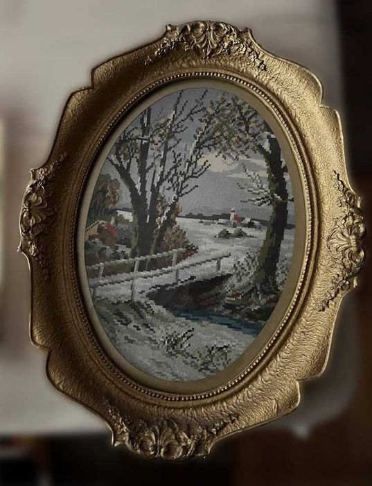 Ръчно бродирани гоблени – Комплект "Четирите сезона"