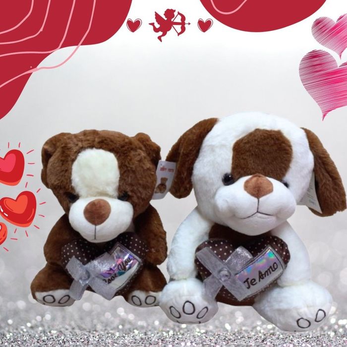 Подаръчна плюшена играчка TE AMO