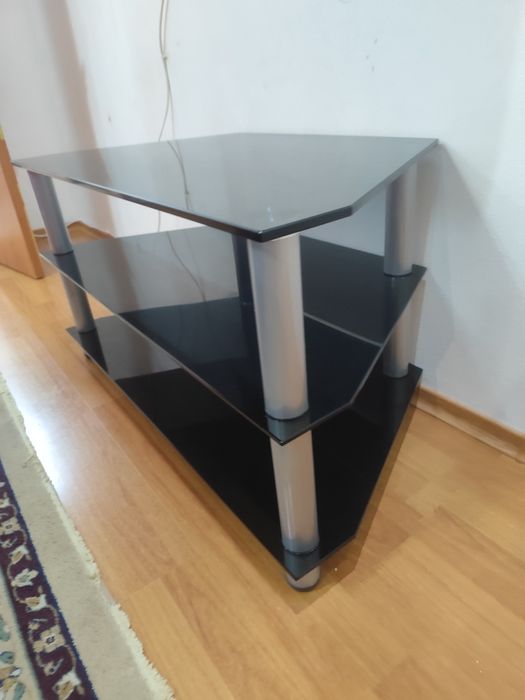 Продам подставку для телевизора стеклянная