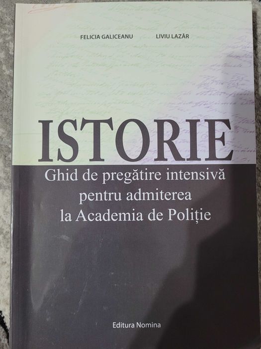 Carți pentru admiterea la Academia de poliție
