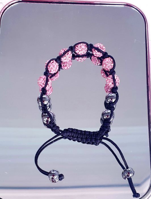 Гривна шамбала от кристали