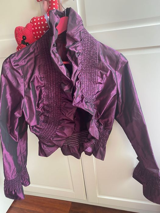 Bolero tafta violet