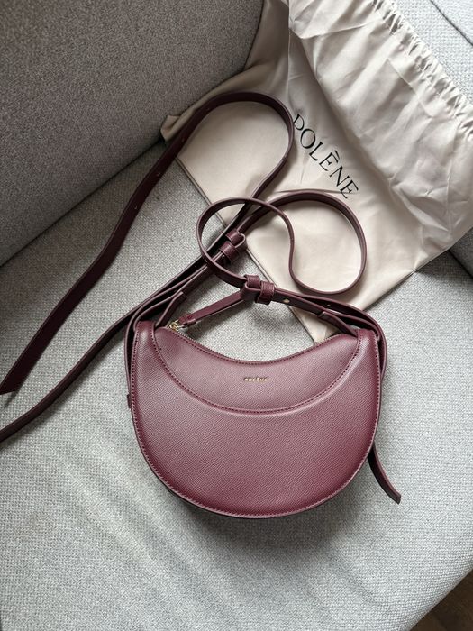 Нова чанта  бордо crossbody POLENE