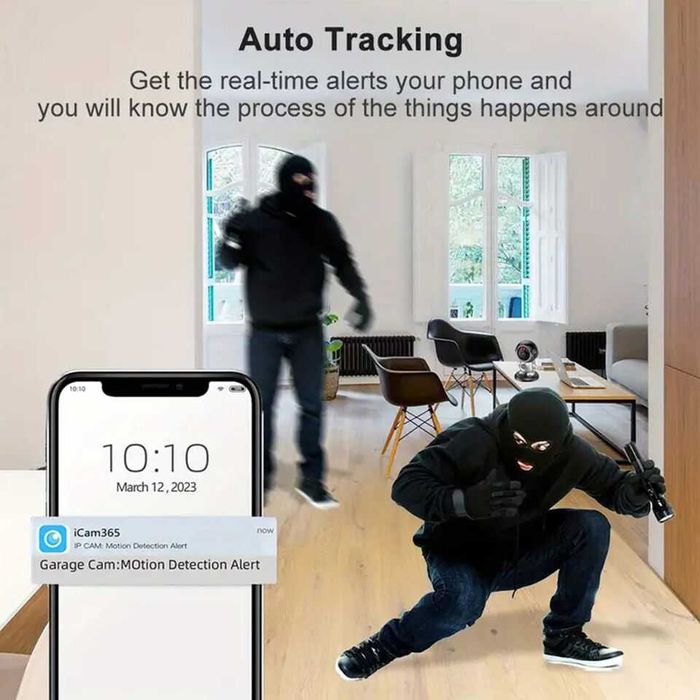 Камера робот с WiFi,видеонаблюдение,бебефон за деца,дома