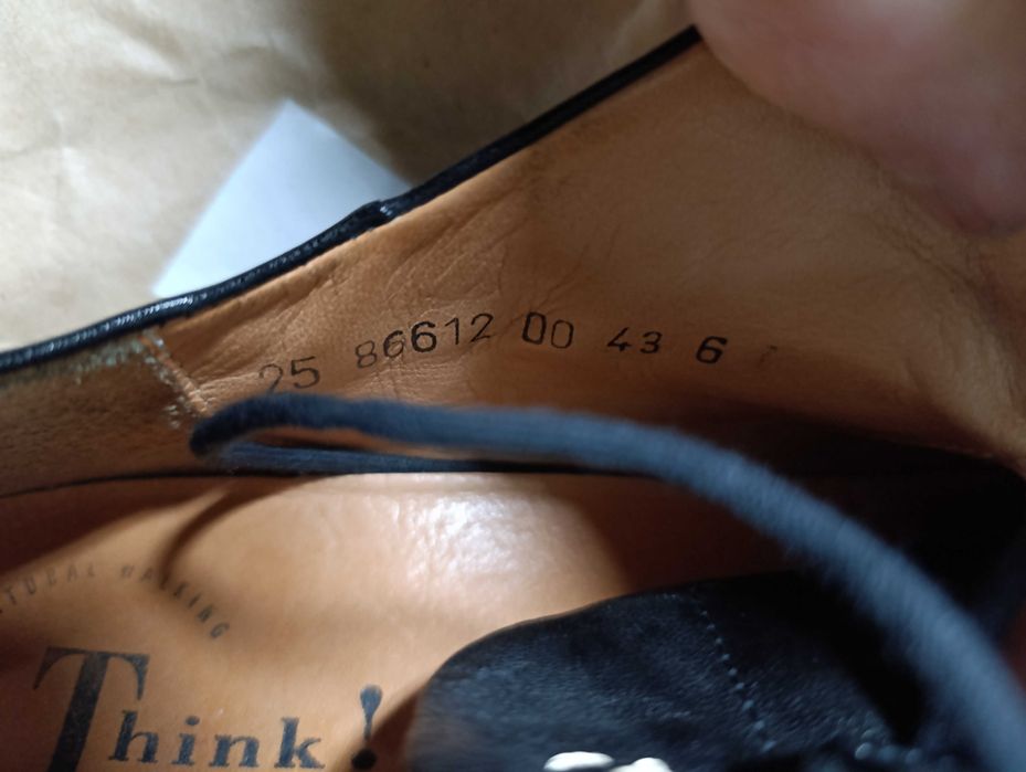 ''Think Stone Lace-up''оригинални мъжки обувки 43 номер