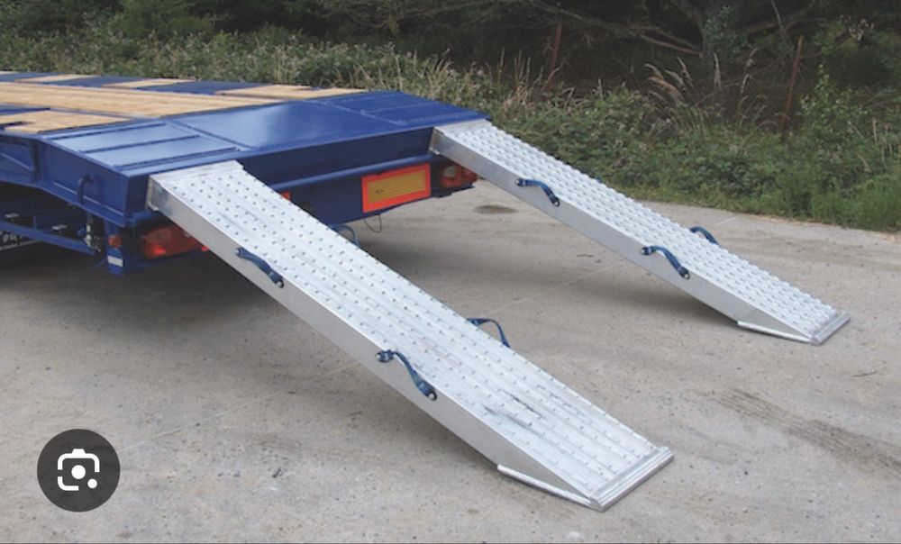 Rampe incarcare aluminiu 32 tone